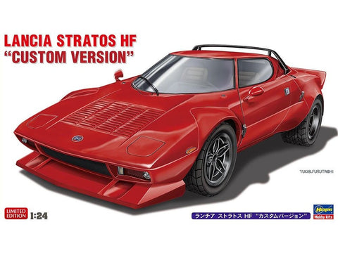Hasegawa Lancia Stratos HF 1/24 surenkamas plastikinis modelis