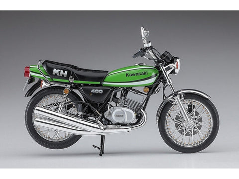 Hasegawa Kawasaki KH400-A7 1979 1/12 plastikinis motociklo rinkinys