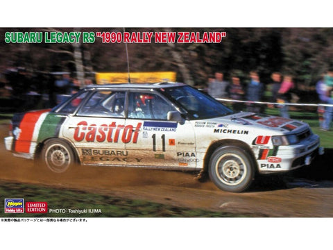 Hasegawa Subaru Legacy RS 1990, 1/24 ralis Naujoji Zelandija