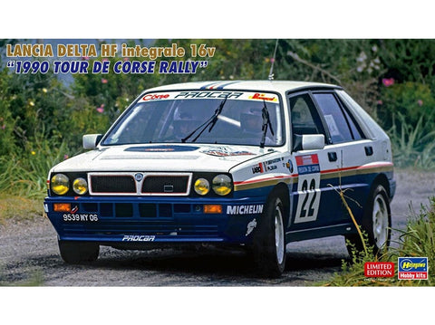 Hasegawa Lancia Delta HF Integrale 16v 1990 Rally 1/24 rinkinys