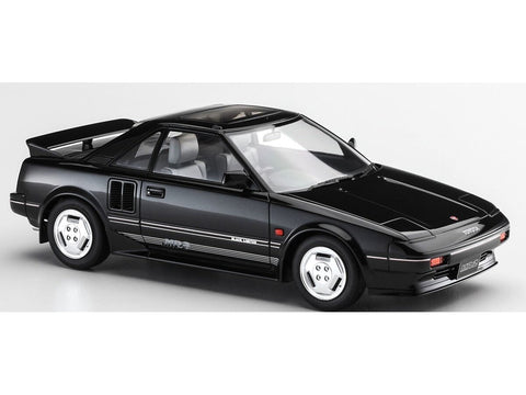 Hasegawa Toyota MR2 AW11 Black Limited 1986 1/24 plastikinis modelis