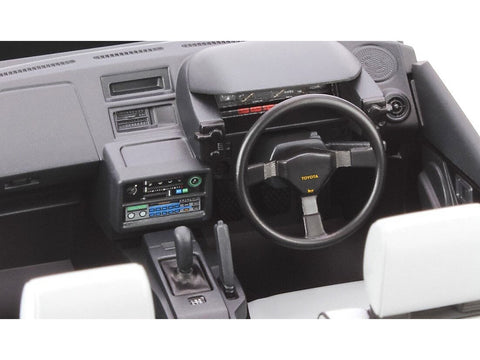 Hasegawa Toyota MR2 AW11 Black Limited 1986 1/24 plastikinis modelis