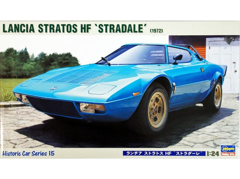 Hasegawa Lancia Stratos HF Stradale 1/24 plastikinis modelio rinkinys