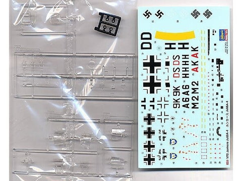 Hasegawa Junkers Ju 88 A-4 1/72 plastikinis surinkimo rinkinys 00555