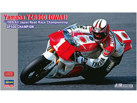 Hasegawa Yamaha YZR500 1989 GP500 čempionas, 1/12 surinkimo rinkinys