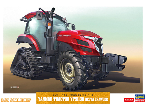 Hasegawa Yanmar traktorius YT5113 Delta Crawler 1/35 plastikinis modelis 66104