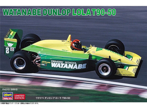 Hasegawa Lola T90-50 Watanabe Dunlop 1:24 surenkamas modelis