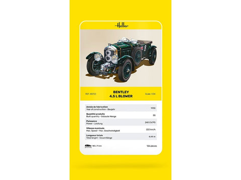 Heller Bentley 4.5L Blower 1/24 plastikinis automobilio rinkinys