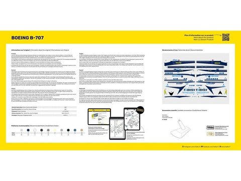 Heller Boeing 707 1/72 plastikinis lėktuvo modelis (80452)
