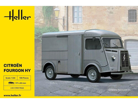 Heller Citroën Type H furgonas 1/24 plastikinis surinkimo rinkinys (80768)