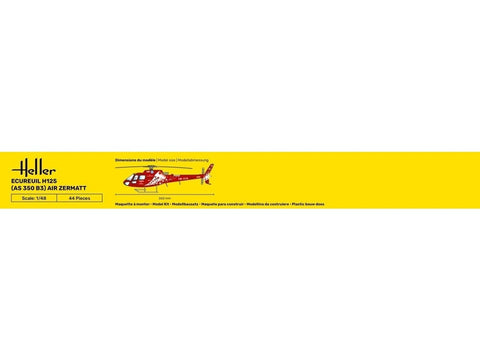 Heller AS350 B3 Ecureuil sraigtasparnis 1/48 – dovanų rinkinys (56490)