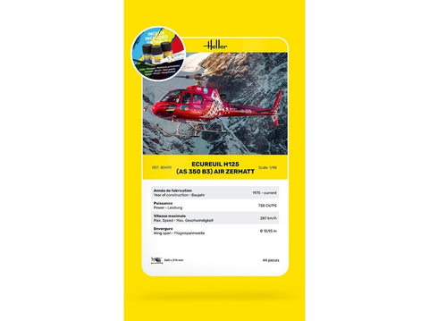 Heller AS350 B3 Ecureuil sraigtasparnis 1/48 – dovanų rinkinys (56490)