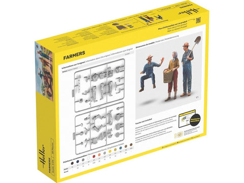 Heller Farmers 1/24 plastikinis surinkimo rinkinys (Prancūzija)