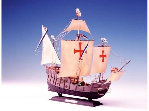 Surenkamas karakos Santa Maria modelis 1/75 Heller 80865