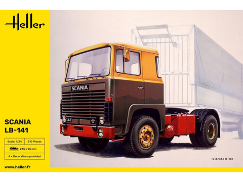 Heller Scania LB-141 1/24 plastikinis surenkamas modelis (80773)
