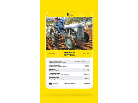 Heller Ferguson TE20 traktorius 1/24 plastikinis surenkamas modelis 81401