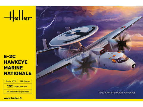Heller Grumman E-2C Hawkeye 1/72 plastikinis lėktuvo modelis