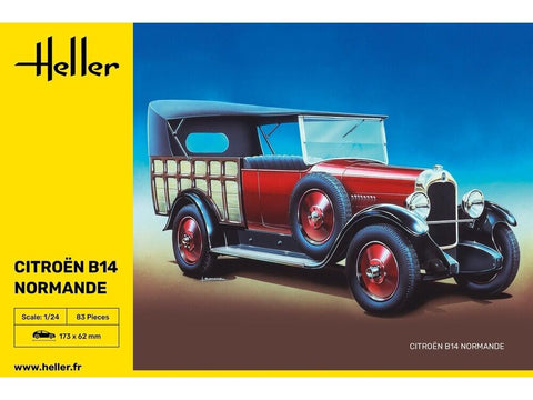 Heller Citroën B14 Normande 1:24 plastikinis surenkamas modelis 80729