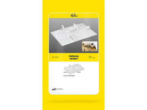 Dioramos pagrindas – dykuma 1/35 Heller 81255
