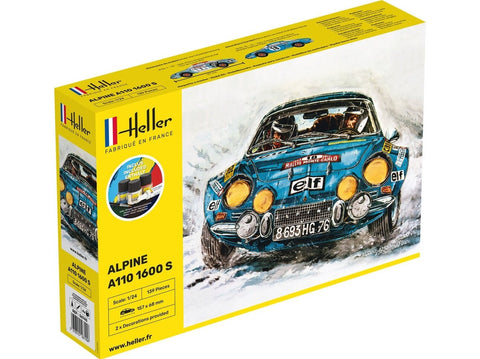 Heller Alpine A110 1600 S 1:24 surenkamas dovanų rinkinys (56745)