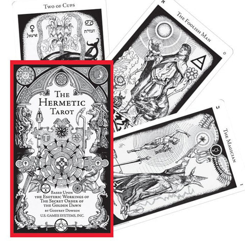 US Games Systems: Hermetic Tarot kortos - HOBI.LT 🇱🇹