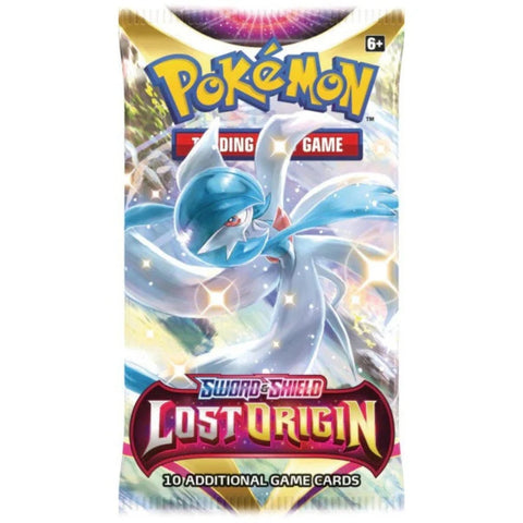 Pokémon TCG Lost Origin papildymo pakelis – 10 kortų (EN)
