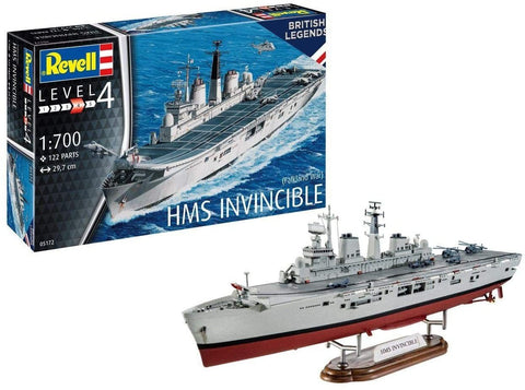 Revell: HMS Invincible (Falkland War) - PLASTIKINIS modeliavimo rinkinys - HOBI.LT 🇱🇹