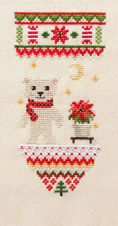 NeoCraft Siuvinėjimo kryželiu rinkinys „Šventė artėja“, 9×18 cm, Zweigart