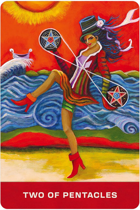 Tarot of H'Arts taro kortos – 79 kortų kaladė su auksiniais kraštais + gidas
