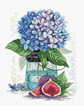 MP Studija: Hydrangea SM - 138 - Siuvinėjimo rinkinys - HOBI.LT 🇱🇹
