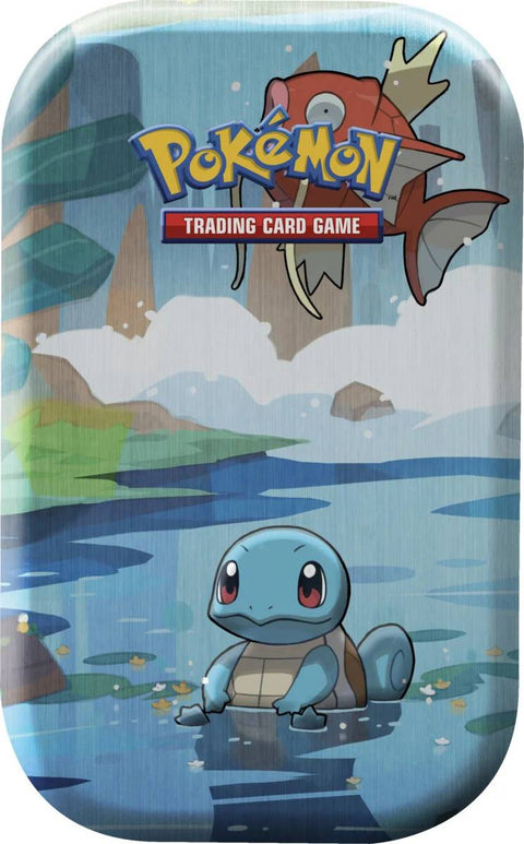 Pokemon Kanto Friends Mini metalinė dėžutė su 2 booster pakeliais