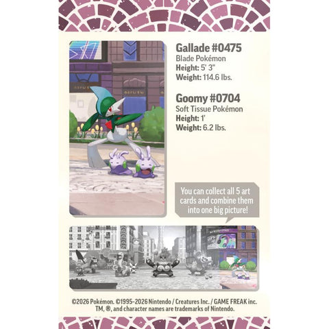 Pokémon TCG Lumiose City Mini Tin Gallade – metalinė dėžutė EN