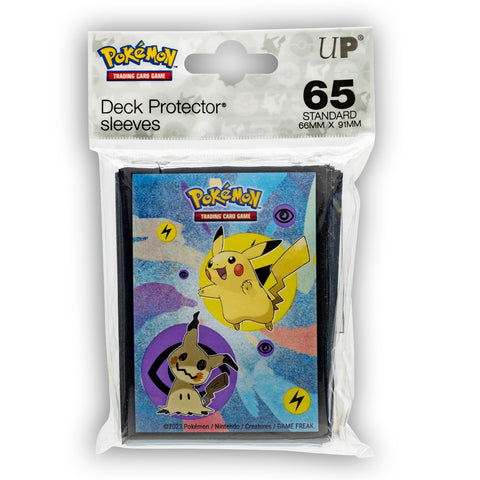 Apsauginės Pokémon kortų įmautės Pikachu & Mimikyu 65 vnt – Ultra Pro