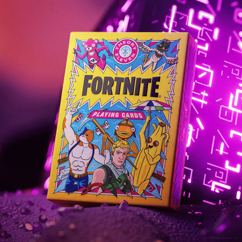 Premium Fortnite kolekcinės žaidimo kortos – ryškus dizainas