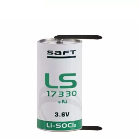 Saft LS17330 2/3A 3,6V ličio baterija su U kontaktais