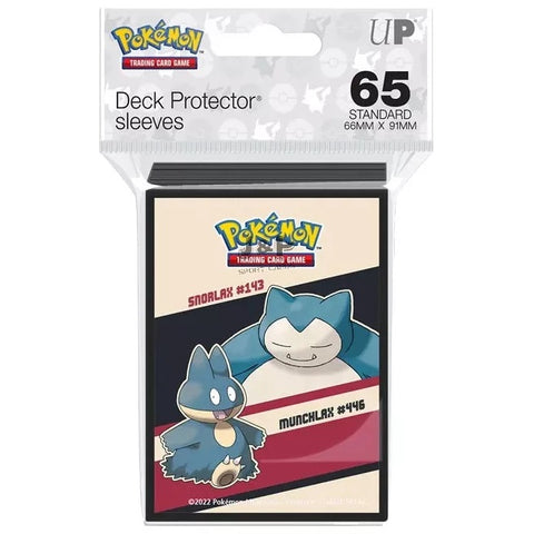 Ultra PRO Pokémon TCG įmautės Snorlax & Munchlax, 65 vnt, standartinės