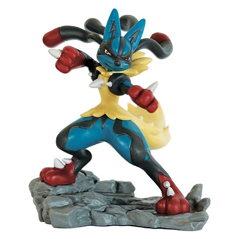 Pokemon Mega Lucario EX figūrėlės ir kortų kolekcinis rinkinys