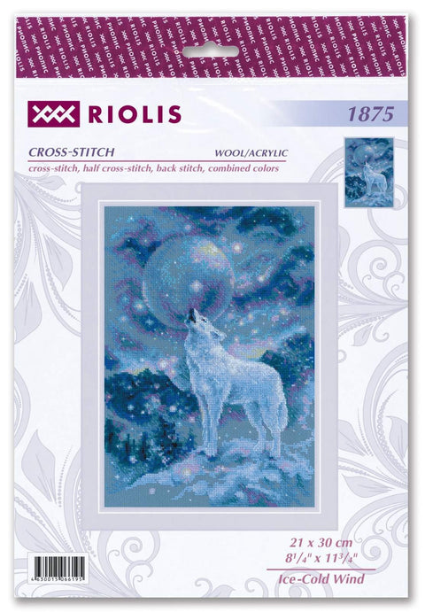 RIOLIS: Ice - Cold Wind siuvinėjimo rinkinys iš RIOLIS Nr.: 1875 - HOBI.LT 🇱🇹