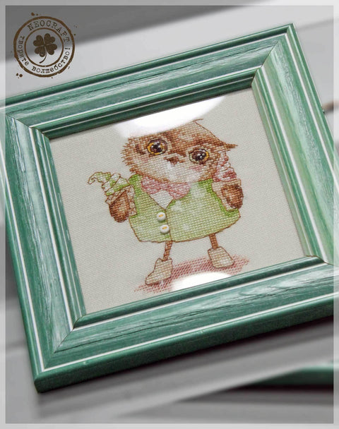 NeoCraft Siuvinėjimo kryželiu rinkinys „Ledai“, 10x15 cm