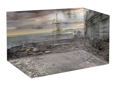 ICM Chernobyl #3 griuvėsių valytojai 1/35 plastikinis rinkinys