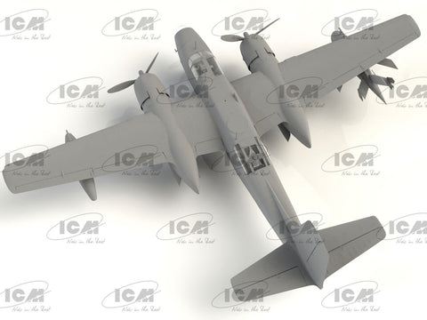ICM JD-1D Douglas A-26 Invader su KDA-1 dronu 1/48 modelis, 48289