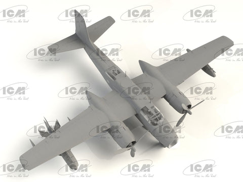 ICM JD-1D Douglas A-26 Invader su KDA-1 dronu 1/48 modelis, 48289