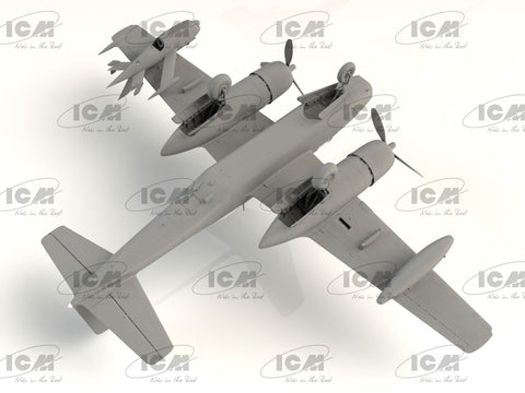 ICM JD-1D Douglas A-26 Invader su KDA-1 dronu 1/48 modelis, 48289