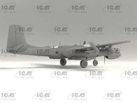 ICM JD-1D Douglas A-26 Invader su KDA-1 dronu 1/48 modelis, 48289