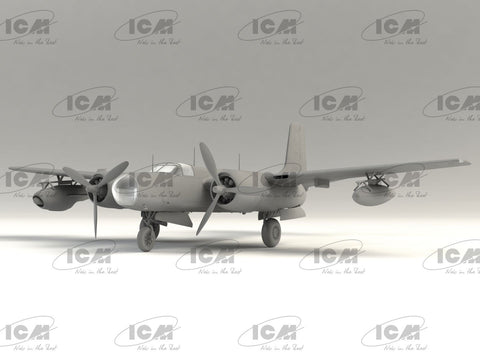 ICM JD-1D Douglas A-26 Invader su KDA-1 dronu 1/48 modelis, 48289