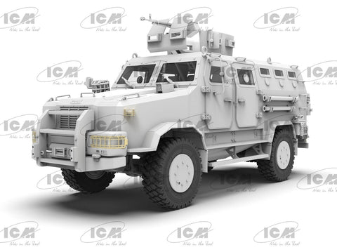 ICM Kozak-2 Ukrainos pasienio tarnyba 1/35 surenkamas plastiko modelis 35016