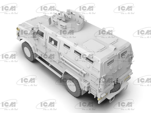 ICM Kozak-001 Ukrainos nacionalinė gvardija 1/35 modelio rinkinys 35015