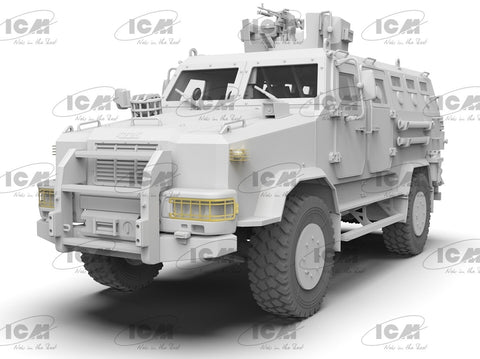 ICM Kozak-001 Ukrainos nacionalinė gvardija 1/35 modelio rinkinys 35015