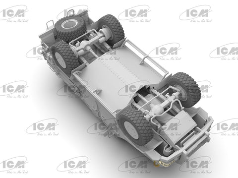 ICM Kozak-001 Ukrainos nacionalinė gvardija 1/35 modelio rinkinys 35015