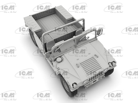 ICM HMMWV Hummer M1097A2 1/35 plastikinis karinis modelis